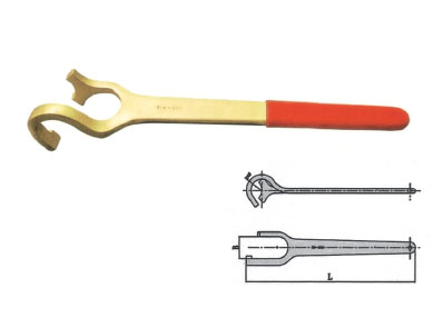The proof with claw valve wrench