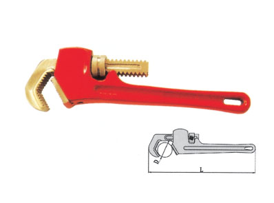 The explosion-proof hexagon straight pipe wrench