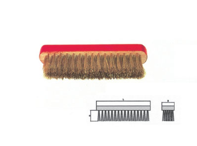 Explosion-proof wooden handle round brush