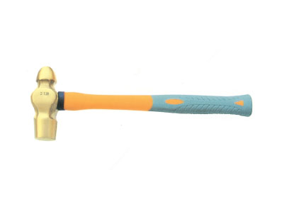 Brass with plastic handle nipple hammer