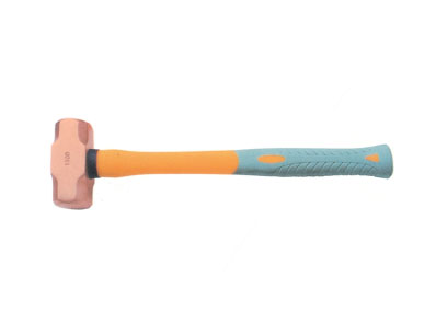 Copper plastic handle octagonal hammer