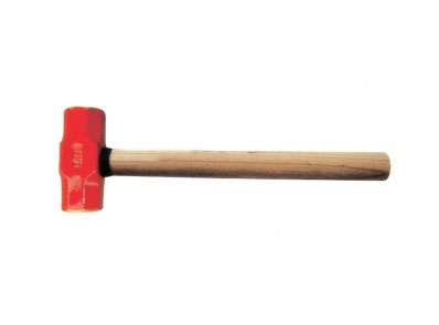 Explosion-proof wooden handle octagonal hammer
