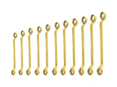 11 sets of double-headed box wrenches in explosion-proof