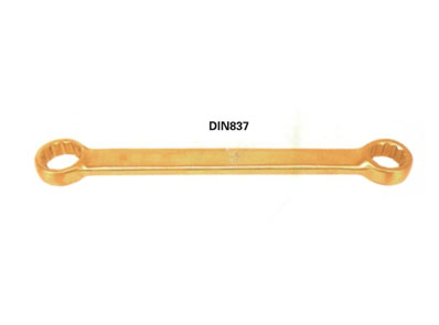 Explosion-proof flat head double-headed box wrenches