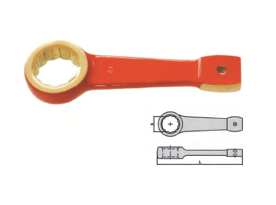 Explosion-proof slugging box wrenches