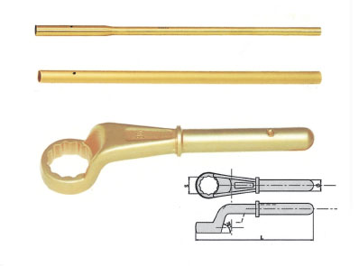 Explosion-proof box wrench Afterburner lever