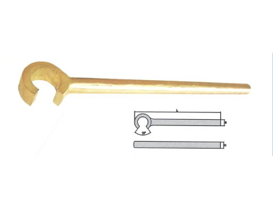 Explosion-proof heavy-duty C-type wrench