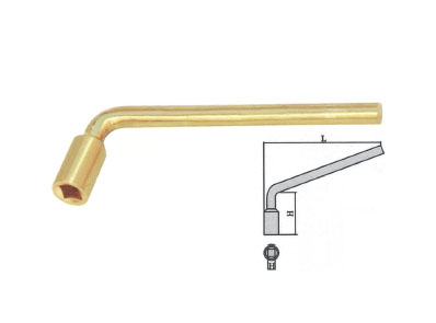 Explosion-proof oxygen bottle wrench