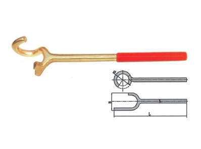 The proof with claw valve wrench
