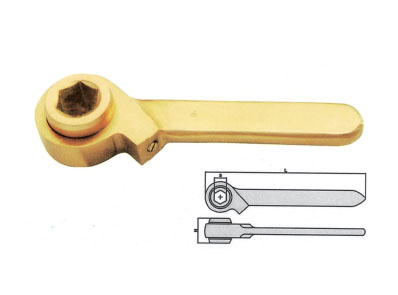 Explosion-proof heavy hex ratchet wrench