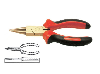 Proof round nose pliers