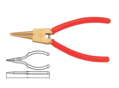 Explosion-proof outer retaining ring pliers