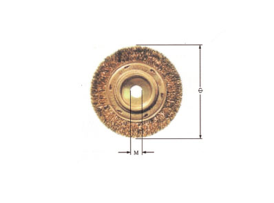 Explosion-proof round brush