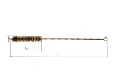 Explosion-proof test tube brush