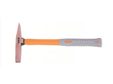 Copper plastic handle Scaling Hammer