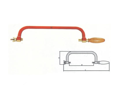 Non-sparking Hacksaw Frame