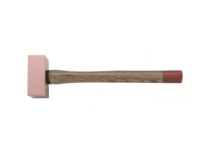 Copper wooden handle square hammer