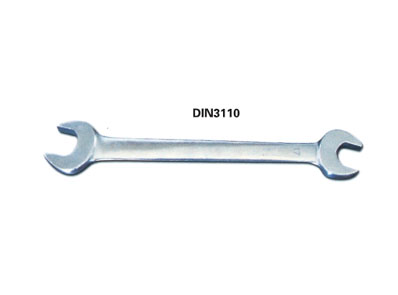 Titanium alloy double-headed wrench