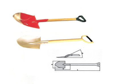 Explosion-proof the tip of the equipment handle shovel
