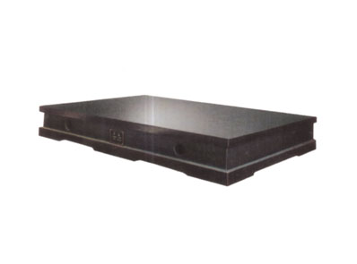 Box-type cast iron plate